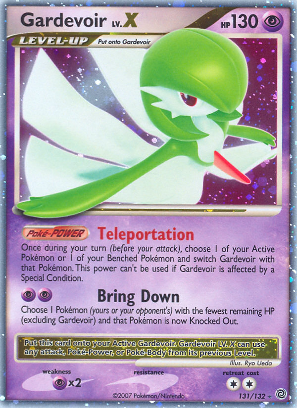 Secret Wonders Holo Gardevoir LV. X #131/132